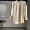 【Unisex】WALLA WALLA SPORT | ワラワラスポーツ　3/4 Baseball Tee - IVORY - 画像 (2)