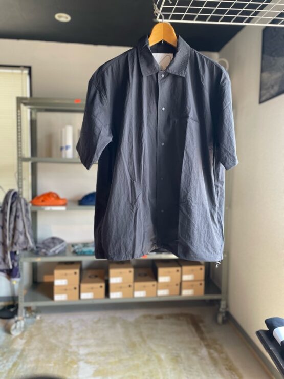 【Men's】Less by SHELTECH | シェルテック　Snap Shirts - BLACK