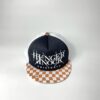 HUNGER KNOCK ORIGINALS | ハンガーノックオリジナルス　Logo Checker - BLACK / BROWN [HK-2102] - 画像 (2)