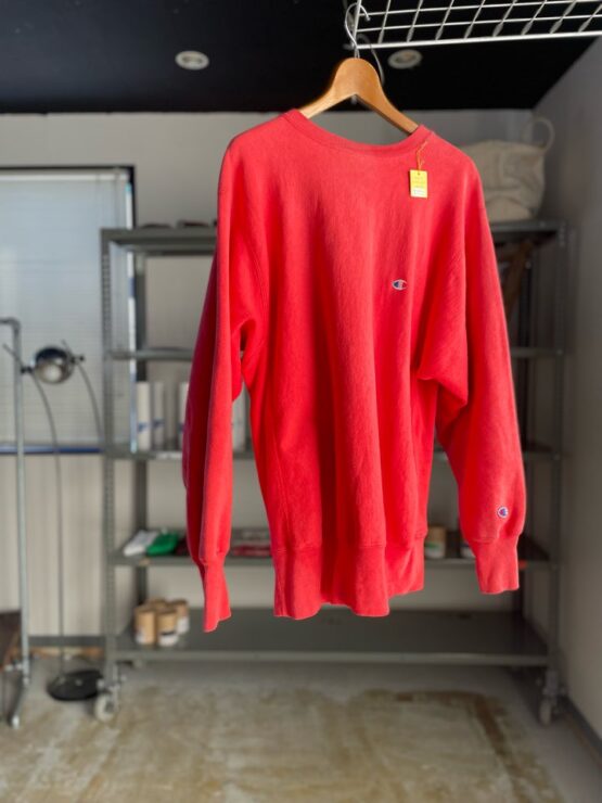 【USED】Champion | チャンピオン　Reverse Weave - FADE RED