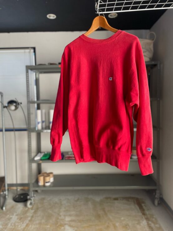 【USED】Champion | チャンピオン　Reverse Weave - RED