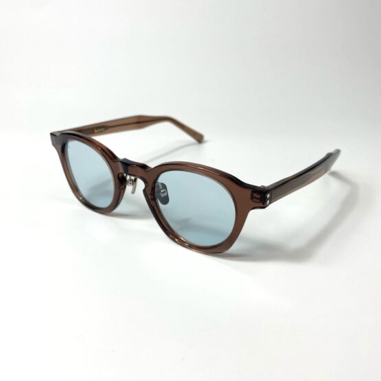 【Unisex】kearny eyewear | カーニーアイウェア　Dearie - LIGHT BROWN / Blue Green Lens  [20008]