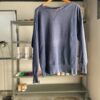 【USED】Unknown　CREW NECK BORO SEWAT SHIRT - NAVY - 画像 (2)