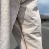 【Unisex】MADE by sunny side up. | メイド バイ サニーサイドアップ　Re Tarpered Duck Pants - BEIGE / SIZE 4 [SR-193-005] - 画像 (6)
