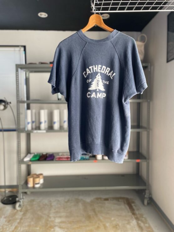 【USED】Unknown　Short Sleeve Crew Neck Sweat - CATHEDRAL CAMP