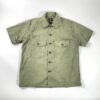 【Unisex】NEEDLES | ニードルズ　S/S Fatigue Shirt 〔Backsateen〕- OLIVE [MR232] - 画像 (7)