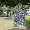 【Men's】patagonia | パタゴニア　Men's La'au Pataloha Shirt - ISLAND SEEDS : UTILITY BLUE [52552] - 画像 (2)