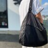 【Unisex】BURLAP OUTFITTER | バーラップアウトフィッター　Folding Shoulder Tote - BLACK - 画像 (4)