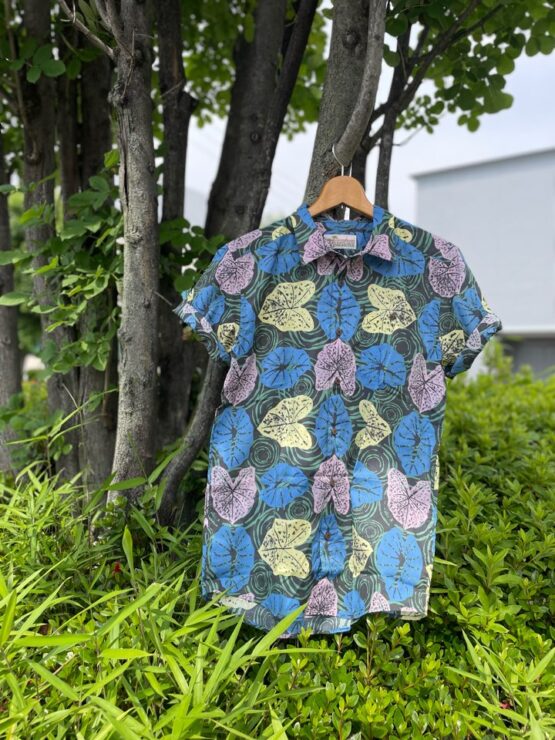 【Men's】patagonia | パタゴニア　Men's Malihini Pataloha Shirt - KALO : FORGE GREY [52566]