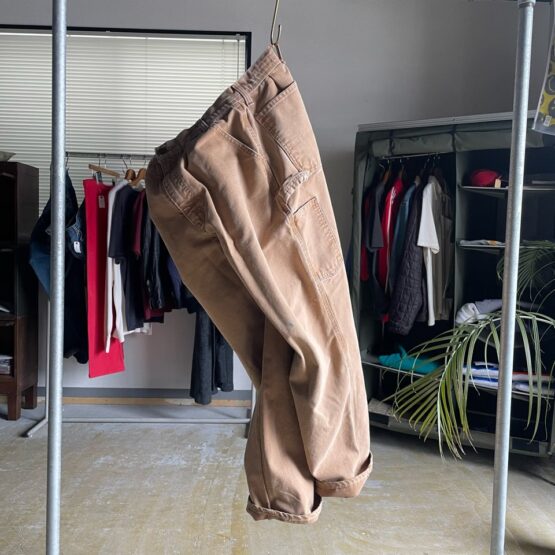 【Unisex】MADE by sunny side up. | メイド バイ サニーサイドアップ　Re Tarpered Duck Pants - BEIGE / SIZE 2 [SR-193-005]