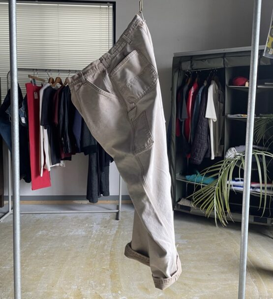 【Unisex】MADE by sunny side up. | メイド バイ サニーサイドアップ　Re Tarpered Duck Pants - BEIGE / SIZE 4 [SR-193-005]
