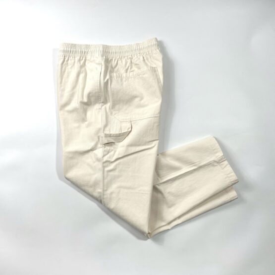 【Men's】BIG MIKE | ビッグマイク　Herringbone Painter Easy Pants - WHITE