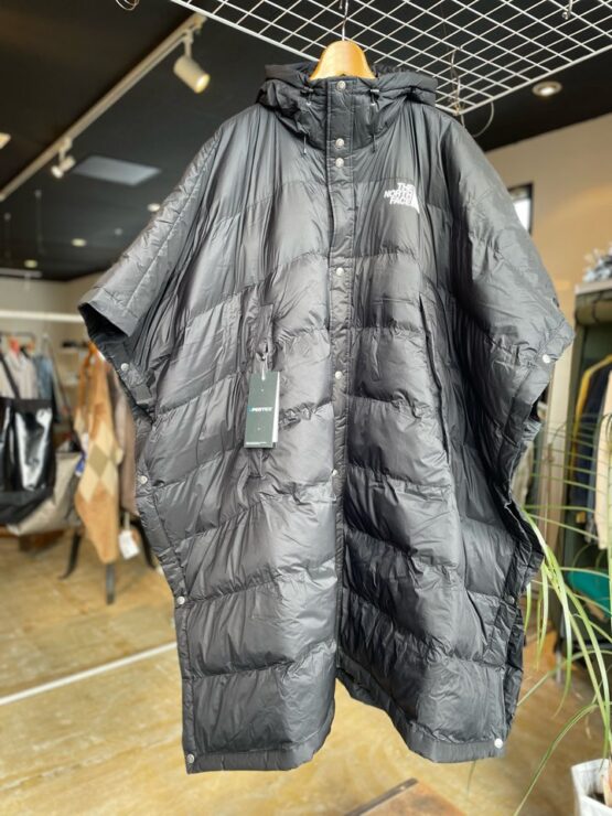 【UNISEX】THE NORTH FACE | ザ・ノースフェイス　Padded Poncho Coat - BLACK [NY82230]