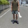 【Unisex】FRANK&MORRIS | フランクアンドモリス　F&M Mesh Sleeveless - KH カーキ [FM-012] - 画像 (8)