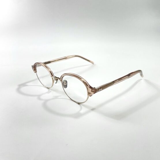 【Unisex】kearny eyewear | カーニーアイウェア　Nupuri - LIGHT BROWN / Clear Lens [19008]