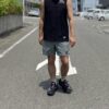 【Unisex】FRANK&MORRIS | フランクアンドモリス　F&M Mesh Sleeveless - BK ブラック [FM-012] - 画像 (8)