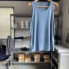【Men's】patagonia | パタゴニア　Men's Capilene Cool Trail Tank - UTILITY BLUE [24508] - 画像 (2)