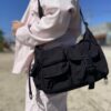 【Unisex】BAICYCLON by bagjack | バイシクロン バイ バッグジャック　Multi Pockets Shoulder - BLACK [BCL-85] - 画像 (4)
