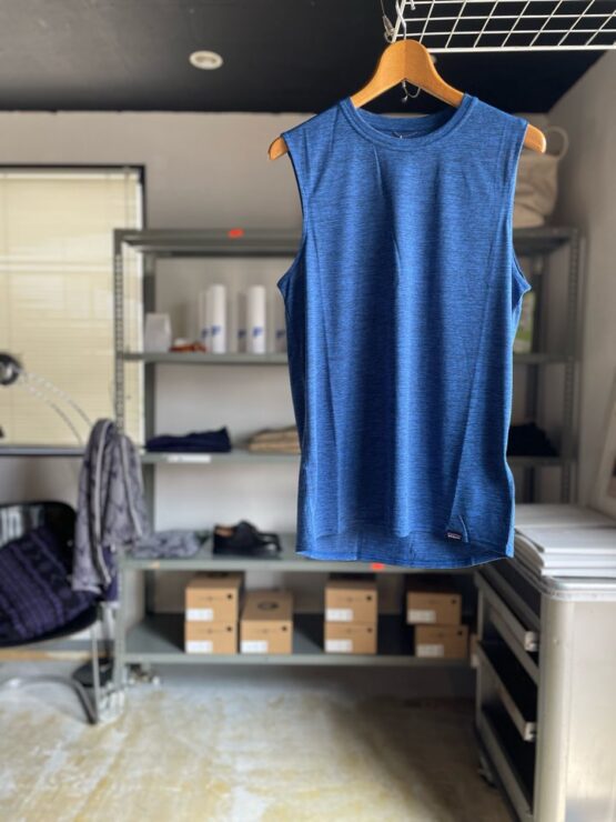 【Men's】patagonia | パタゴニア　Men's Sleeveless Capilene Cool Daily Shirt - VIKING BLUE : NAVY BLUE X-DYE [45255]