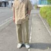 【Men's】*A VONTADE | アボンタージ　Relaxed Open Collar Shirts - BEIGE - 画像 (3)
