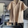【Men's】*A VONTADE | アボンタージ　Relaxed Open Collar Shirts - BEIGE - 画像 (2)
