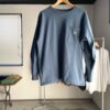 【Men's】BIG MIKE | ビッグマイク　10oz Sunglasses 3 Pocket Long Sleeve Tee - L.NAVY - 画像 (2)