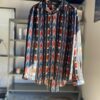【Men's】AiE | エーアイイー　Painter Shirt [Rayon Lawn / Stripe Printed] - BLACK - 画像 (9)