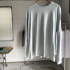 【Unisex】ザ・ベスト | The Best　Organic Cotton Long Sleeve Tee - MINT GREEN - 画像 (7)