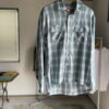 【Men's】BIG MIKE | ビッグマイク　Rayon Mix Ombre Check Shirts - MINT × WHITE - 画像 (7)