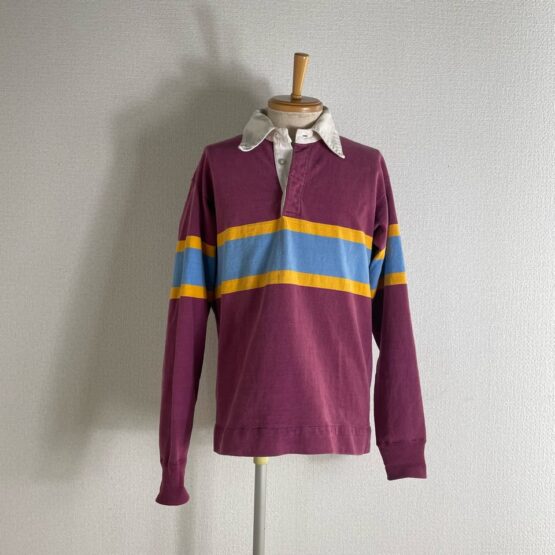 【USED】patagonia | パタゴニア　Rugby Shirt - BURGUNDY