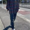 【Men's】AiE | エーアイイー　Painter Shirt [Rayon Lawn / Stripe Printed] - BLACK - 画像 (3)