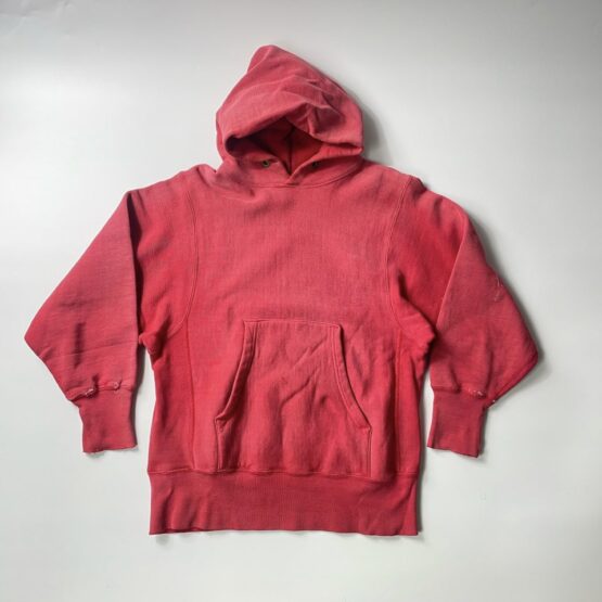 【USED】Champion | チャンピオン　Reverse Weave Hoodie - RED