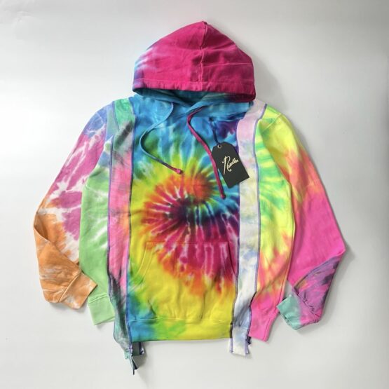 Rebuild by Needles | リビルドバイニードルズ　5 Cut Hoody - TIE DYE / Ⅳ