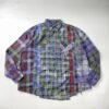 Rebuild by Needles | リビルドバイニードルズ　Flannel Shirt - 7Cut Wide Sht Tie Dye / Ⅰ - 画像 (3)
