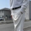 【Men's】*A VONTADE | アボンタージ　Type 45 Chino Trousers [Wide Fit] - NATURAL - 画像 (7)