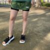 【Ladies】STAMP Run&Co | スタンプ ランアンドカンパニー　STAMP Run Skirt - KHAKI × Landscape Shapes - 画像 (2)