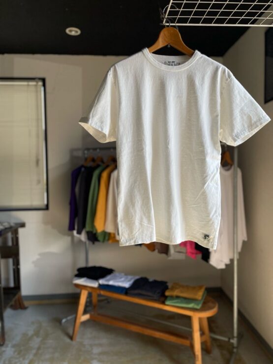 【Unisex】free rage | フリーレイジ　Rycycle Cotton Tee Solid - WHITE