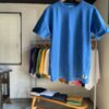 【Unisex】free rage | フリーレイジ　Rycycle Cotton Tee Solid - BLUE - 画像 (2)