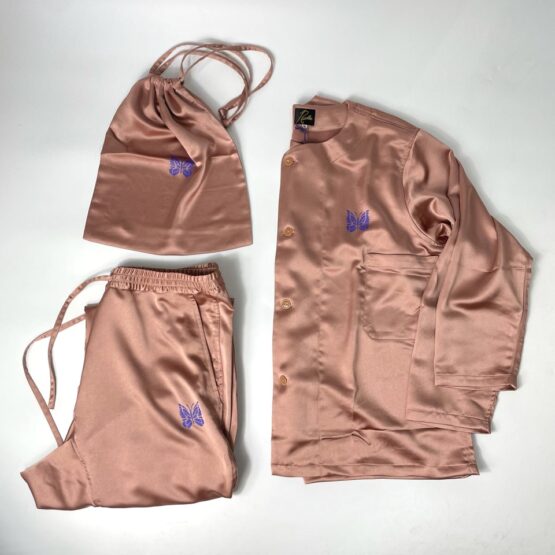 NEEDLES | ニードルズ　PAJAMA SET [Poly Sateen] - PINK [MR267]