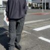 【Men's】*A VONTADE | アボンタージ　Half Zip Stand Collar Sweat - INK - 画像 (2)