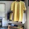 【Unisex】free rage | フリーレイジ　Rycycle Cotton Tee Solid - YELLOW - 画像 (2)