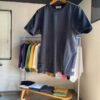 【Unisex】free rage | フリーレイジ　Rycycle Cotton Tee Solid - SUMI - 画像 (2)