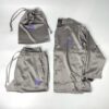 NEEDLES | ニードルズ　PAJAMA SET [Poly Sateen] - CHARCOAL [MR267] - 画像 (3)
