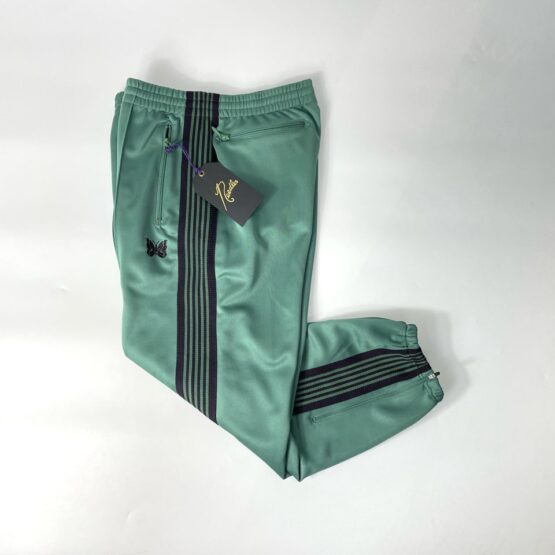 NEEDLES | ニードルズ　Zipped Track Pant [POLY SMOOTH] - EMERALD [MR289]