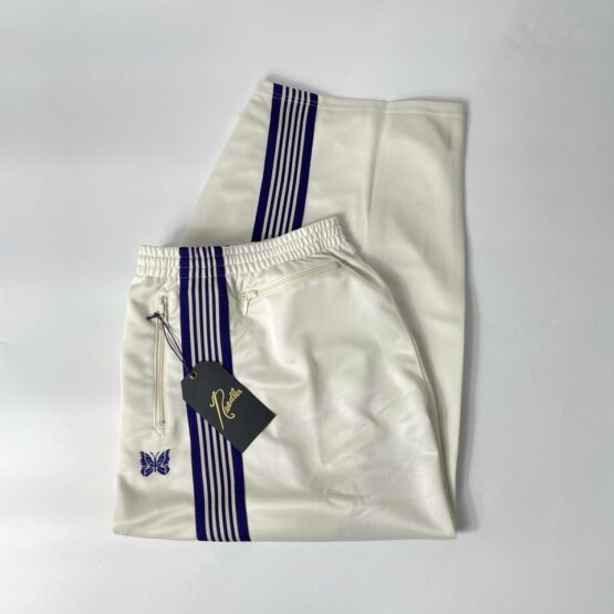 NEEDLES | ニードルズ　H.D. Track Pant [POLY SMOOTH] - ICE WHITE [MR290]