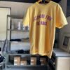 【Unisex】free rage | フリーレイジ　Rycycle Cotton Tee “OCEANSIDE PARK” - YELLOW - 画像 (2)