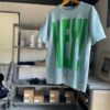 【Unisex】free rage | フリーレイジ　Rycycle Cotton Tee “HEY! YOU” - SAX - 画像 (2)