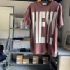 【Unisex】free rage | フリーレイジ　Rycycle Cotton Tee “HEY! YOU” - BROWN - 画像 (2)