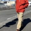 【Men's】*A VONTADE | アボンタージ　Half Zip Stand Collar Sweat - SCARLET - 画像 (2)