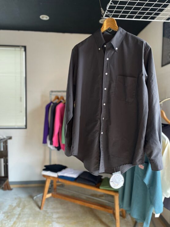 【Men's】BURLAP OUTFITTER | バーラップアウトフィッター　General B.D.Shirt - RAVEN